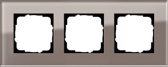 GIRA - GIR0213122 Abdeckrahmen 3f Gira Esprit G Umbra