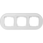 GIRA - GIR0213130 Abdeckrahmen 3f Gira Studio G Weiss