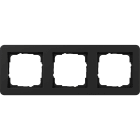 GIRA - GIR0213153 PLACCA 3-M GIRA E1 NERO O