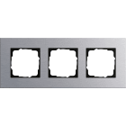 GIRA - GIR021317 Abdeckrahmen 3f Gira Esprit Aluminium