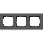 GIRA - GGI0213235 PLACCA 3-M PIATTO GIRA E2 ANTRACITE