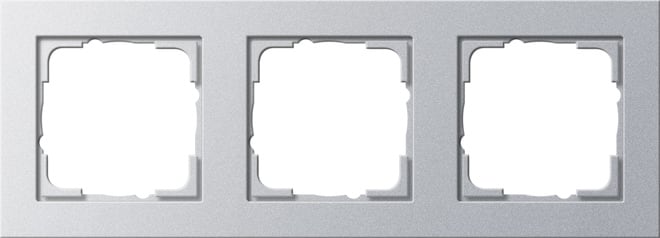 GIRA - GGI021325 Abdeckrahmen 3f Gira E2 F Alu
