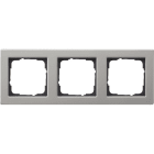 GIRA - GGI021333 Abdeckrahmen 3f Gira E2 Edelstahl
