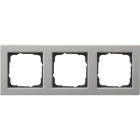 GIRA - GGI021333 Abdeckrahmen 3f Gira E2 Edelstahl