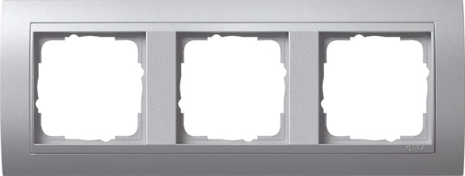 GIRA - GIR021336 PLACCA 3-M INTERM.PL. C.ALLUM.