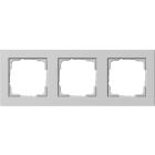 GIRA - GIR021337 Abdeckrahmen 3f Gira E2 Grau m