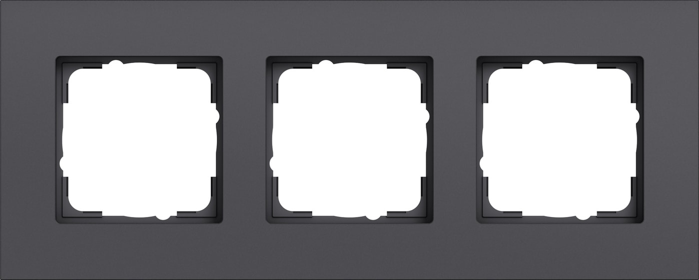 GIRA - GIR0213408 PLACCA 3-M GIRA ESPRIT ALLUM.ANTRAC.(VER