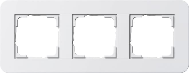 GIRA - GGI0213410 Abdeckrahmen 3f Gira E3 Reinweiss/Reinwe