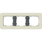 GIRA - GGI0213427 Abdeckrahmen 3f Gira E3 Sand/Anthrazit