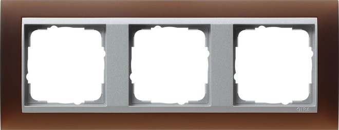 GIRA - GGI021359 Abdeckrahmen 3f Zwischenr. F Alu Gira Ev