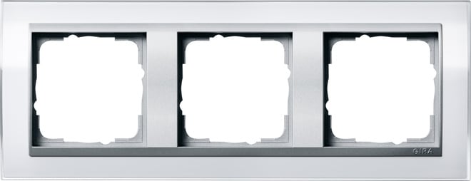 GIRA - GIR0213726 PLACCA 3-M INTERM.PL. C.ALLUM. GIRA EVEN