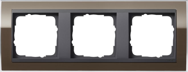 GIRA - GIR0213768 PLACCA 3-M INTERM.PL. AN GIRA EVENT CLEA