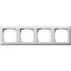 GIRA - GGI021404 Abdeckrahmen 4f Standard 55 Reinweiss m