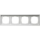 GIRA - GIR0214112 Abdeckrahmen 4f Flachenschalter Reinweis