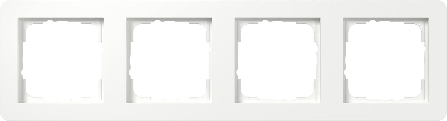 GIRA - GIR0214151 PLACCA 4-M GIRA E1 BNC PURO S