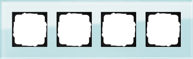 GIRA - GIR021418 Abdeckrahmen 4f Gira Esprit G Mint