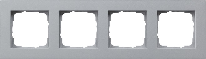 GIRA - GIR0214255 PLACCA 4-M PIATTO GIRA E2 C.ALLUM.