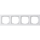 GIRA - GIR021429 Abdeckrahmen 4f Gira E2 Reinweiss