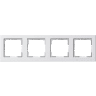 GIRA - GGI021429 PLACCA 4-M GIRA E2 BNC PURO
