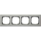 GIRA - GGI0214335 PLACCA 4-M PIATTO GIRA E2 ACCIAIO INOX
