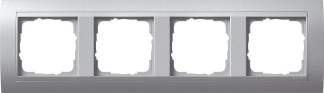 GIRA - GIR021436 PLACCA 4-M INTERM.PL. C.ALLUM. GIRA EVEN