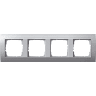 GIRA - GIR021436 Abdeckrahmen 4f Zwischenr. F Alu Gira Ev
