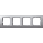 GIRA - GIR021436 PLACCA 4-M INTERM.PL. C.ALLUM.