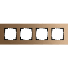 GIRA - GGI021438 Abdeckrahmen 4f Gira Esprit Bronze
