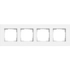 GIRA - GIR0214407 PLACCA 4-M GIRA ESPRIT ALLUM.BNC PURO S(