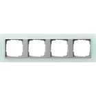 GIRA - GIR021451 Abdeckrahmen 4f Zwischenr. F Alu Gira Ev