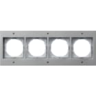 GIRA - GIR021465 Abdeckrahmen 4f Gira TX_44 (WG UP) F Alu