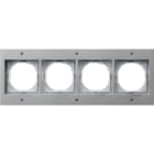 GIRA - GGI021465 Abdeckrahmen 4f Gira TX_44 (WG UP) F Alu