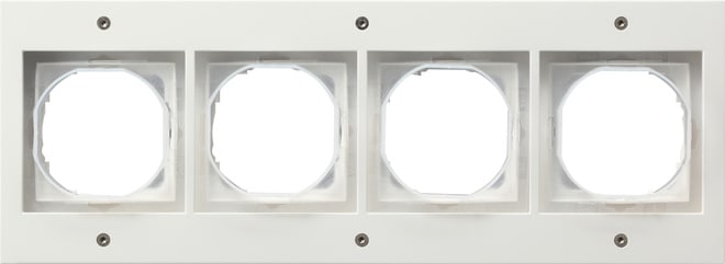 GIRA - GIR021466 Abdeckrahmen 4f Gira TX_44 (WG UP) Reinw