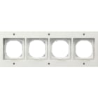 GIRA - GGI021466 Abdeckrahmen 4f Gira TX_44 (WG UP) Reinw