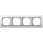 GIRA - GGI021471 Abdeckrahmen 4f Zwischenr. F Alu Gira Ev