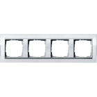 GIRA - GIR0214726 Abdeckrahmen 4f Zwischenr. F Alu Gira Ev