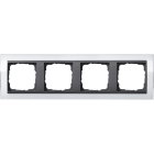 GIRA - GIR0214728 PLACCA 4-M INTERM.PL. AN