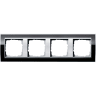 GIRA - GGI0214736 Abdeckrahmen 4f Zwischenr. F Alu Gira Ev