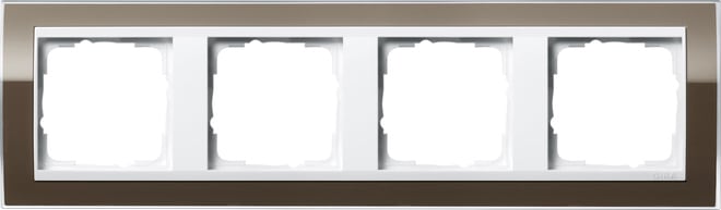 GIRA - GIR0214763 MASCH. COPERTURA 4X PER BIANCO PURO GIRA