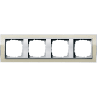 GIRA - GGI0214776 Abdeckrahmen 4f Zwischenr. F Alu Gira Ev