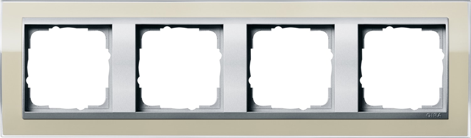 GIRA - GGI0214776 PLACCA 4-M INTERM.PL. C.ALLUM. GIRA EVEN