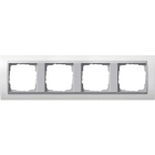 GIRA - GIR0214806 Abdeckrahmen 4f Zwischenr. F Alu Gira Ev