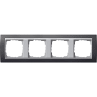 GIRA - GIR021481 Abdeckrahmen 4f Zwischenr. F Alu Gira Ev