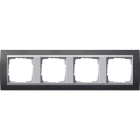GIRA - GGI021481 Abdeckrahmen 4f Zwischenr. F Alu Gira Ev