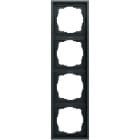 GIRA - GGI021483 PLACCA 4-M GIRA F300 ANTRACITE(VERN.)