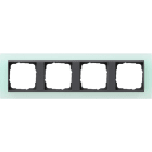 GIRA - GIR021485 PLACCA 4-M INTERM.PL. AN