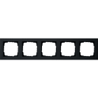GIRA - GGI021509 PLACCA 5-M GIRA E2 NERO O