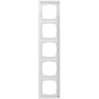 GIRA - GGI0215112 PLACCA 5-M GIRA F100 BNC PURO