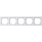 GIRA - GGI021529 PLACCA 5-M GIRA E2 BNC PURO