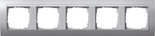 GIRA - GIR021536 Abdeckrahmen 5f Zwischenr. F Alu Gira Ev